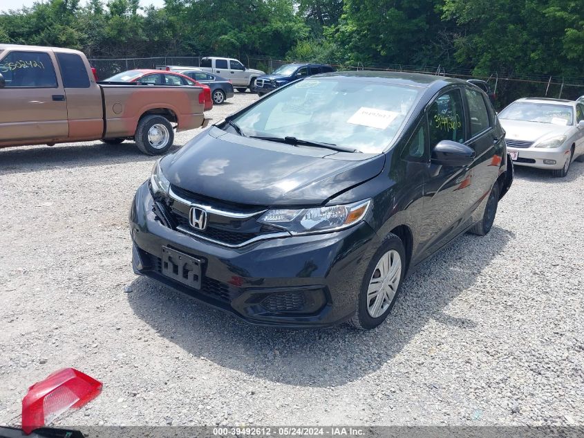 2019 Honda Fit Lx VIN: 3HGGK5H45KM713460 Lot: 39492612