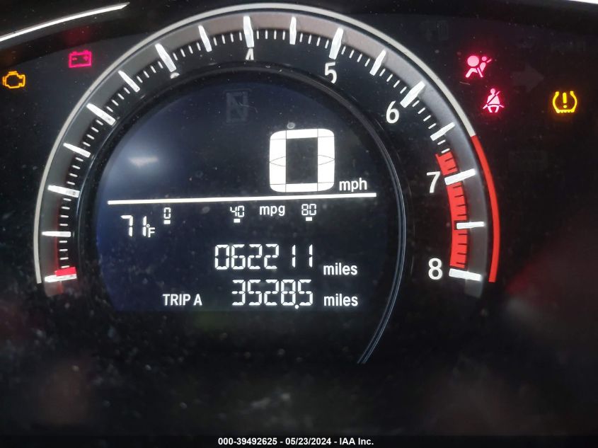 2018 Honda Civic Lx VIN: 2HGFC2F50JH610138 Lot: 39492625