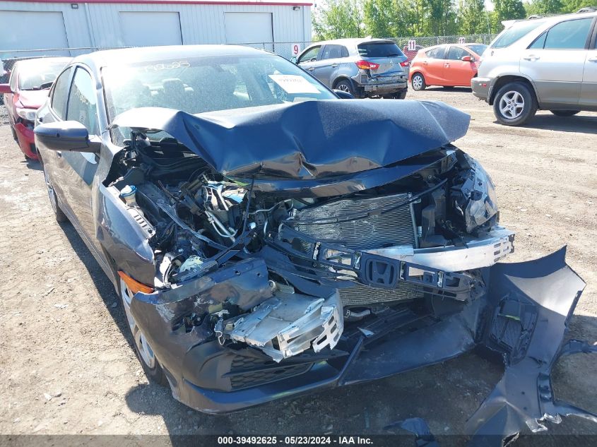 2018 Honda Civic Lx VIN: 2HGFC2F50JH610138 Lot: 39492625