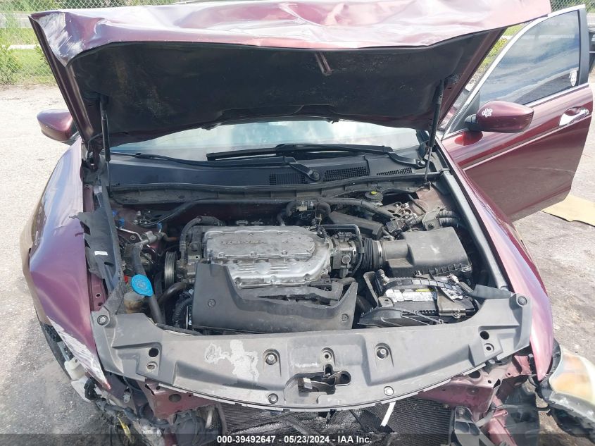 2011 Honda Accord 3.5 Ex-L VIN: 1HGCP3F8XBA032170 Lot: 39492647