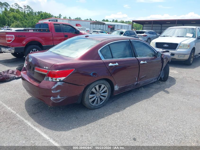 2011 Honda Accord 3.5 Ex-L VIN: 1HGCP3F8XBA032170 Lot: 39492647