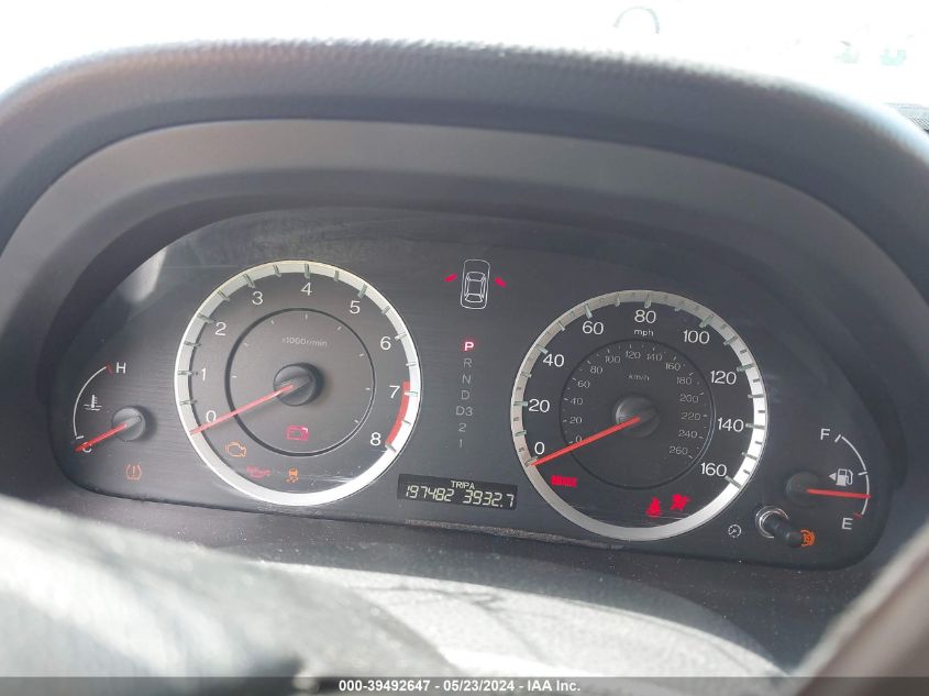 2011 Honda Accord 3.5 Ex-L VIN: 1HGCP3F8XBA032170 Lot: 39492647