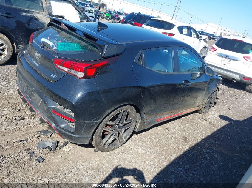 2019 Hyundai Veloster N VIN: KMHT36AH5KU002345 Lot: 39492654