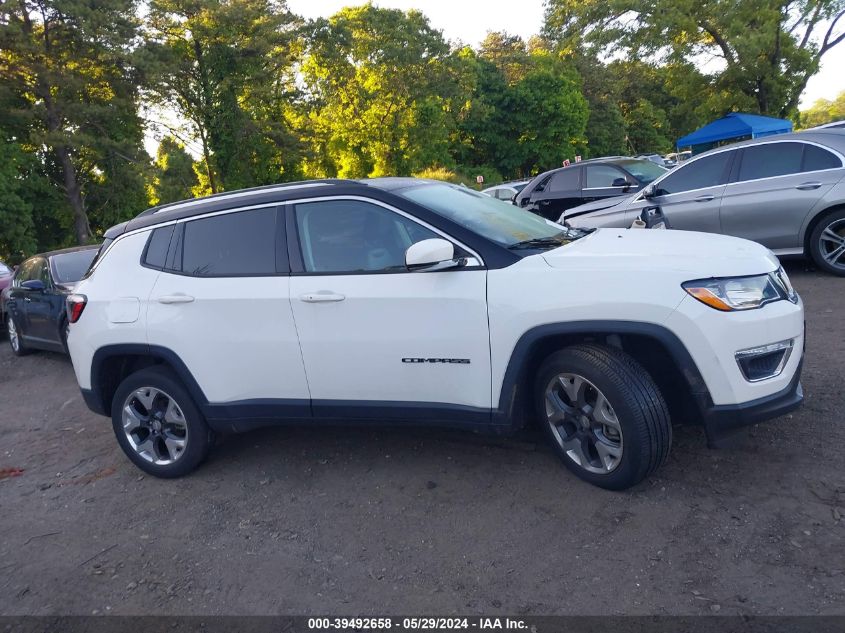 2020 JEEP COMPASS LIMITED - 3C4NJDCB7LT203692