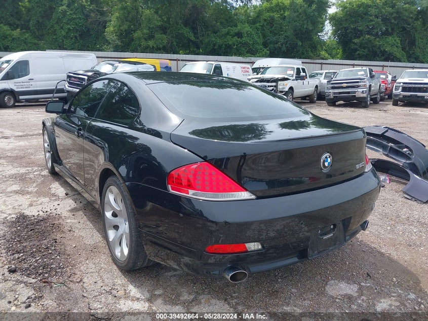 2007 BMW 650I VIN: WBAEH13517CR51809 Lot: 39492664