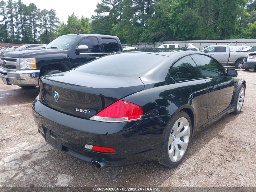 2007 BMW 650I VIN: WBAEH13517CR51809 Lot: 39492664