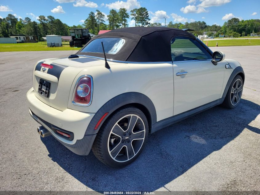 WMWSY3C57DT144558 | 2013 MINI ROADSTER