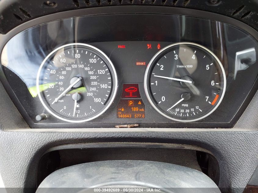 2011 BMW X5 xDrive50I VIN: 5UXZV8C54BL420939 Lot: 39492689