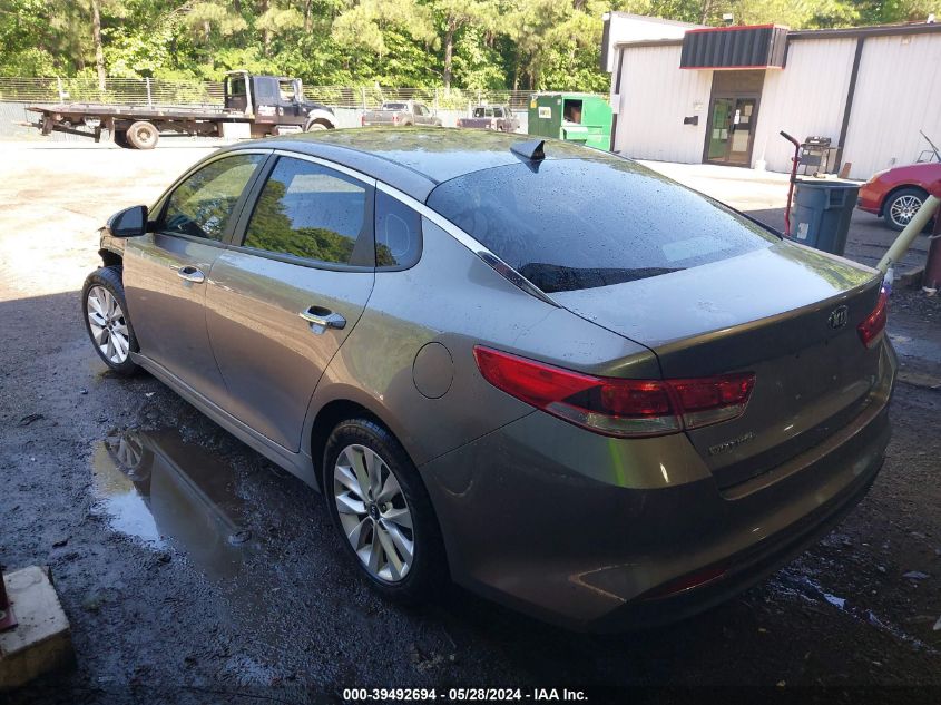 2016 Kia Optima Lx VIN: 5XXGT4L30GG002598 Lot: 39492694