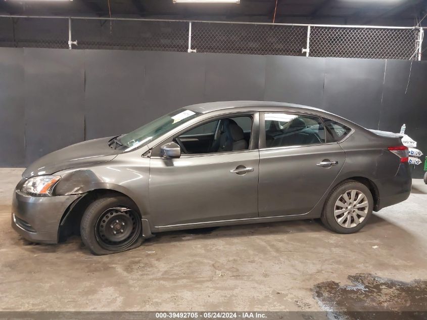 2015 Nissan Sentra Fe+ S VIN: 3N1AB7AP5FY214065 Lot: 39492705