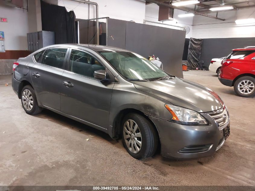 2015 Nissan Sentra Fe+ S VIN: 3N1AB7AP5FY214065 Lot: 39492705