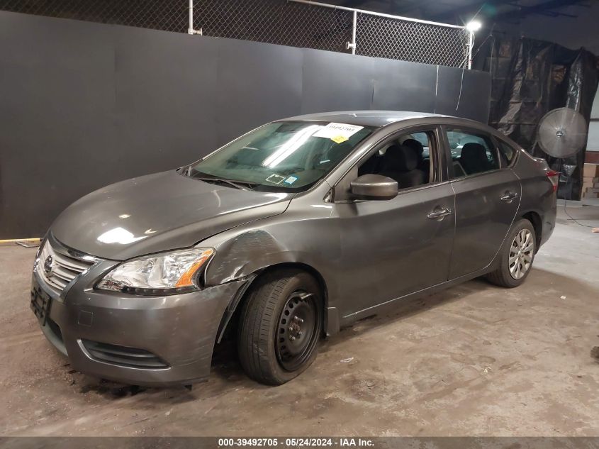 2015 Nissan Sentra Fe+ S VIN: 3N1AB7AP5FY214065 Lot: 39492705