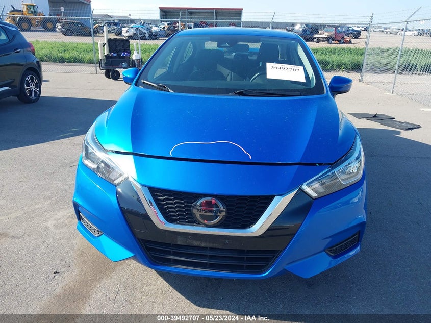 2021 Nissan Versa Sv Xtronic Cvt VIN: 3N1CN8EVXML841708 Lot: 39492707