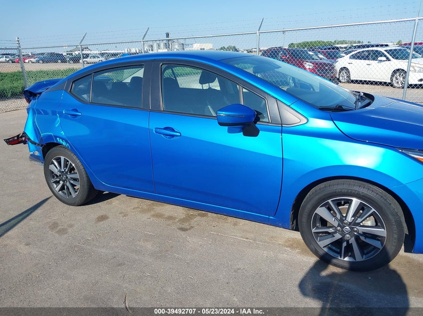 2021 Nissan Versa Sv Xtronic Cvt VIN: 3N1CN8EVXML841708 Lot: 39492707
