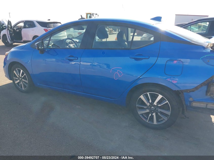 2021 Nissan Versa Sv Xtronic Cvt VIN: 3N1CN8EVXML841708 Lot: 39492707