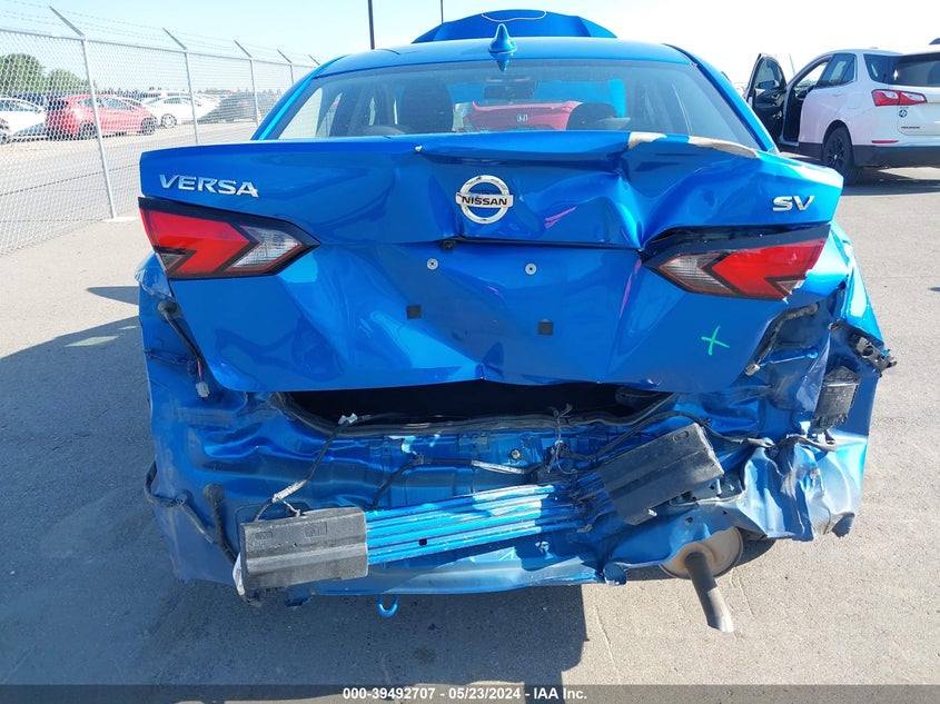 2021 Nissan Versa Sv Xtronic Cvt VIN: 3N1CN8EVXML841708 Lot: 39492707