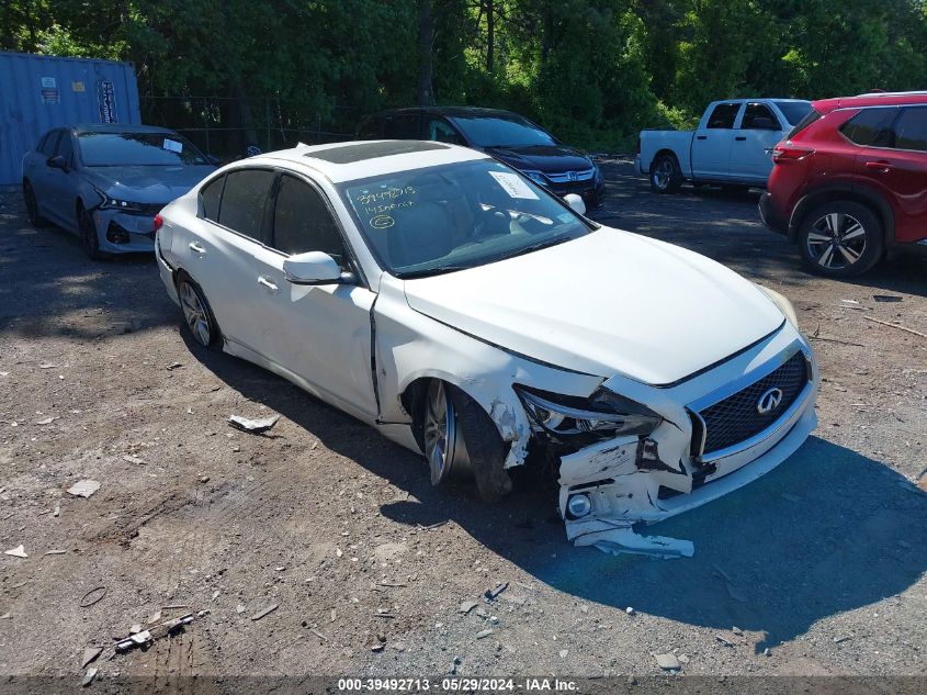 2014 Infiniti Q50 Premium VIN: JN1BV7AR9EM685537 Lot: 39492713