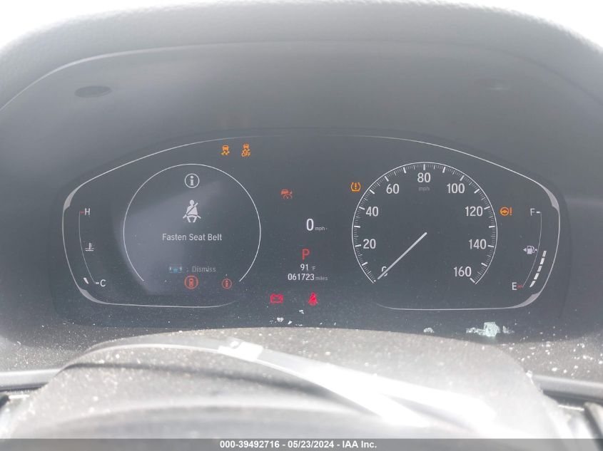 2021 Honda Accord Sport VIN: 1HGCV1F39MA035322 Lot: 39492716