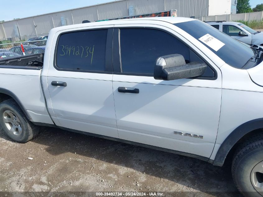 2019 Ram 1500 Tradesman VIN: 1C6SRFNTXKN597935 Lot: 39492734