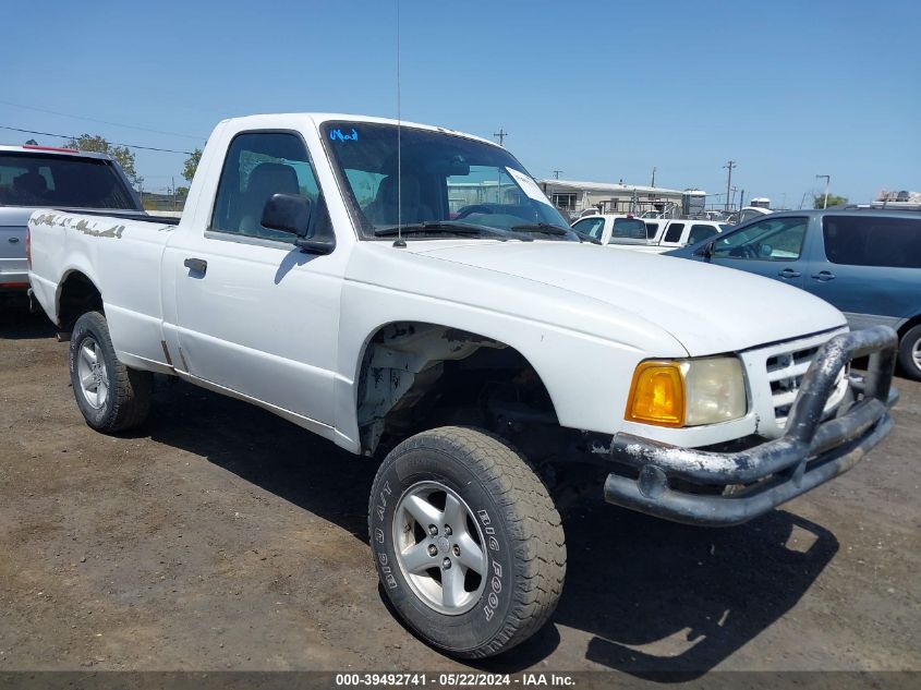 2001 Ford Ranger Xl/Xlt VIN: 1FTYR10D41PB10527 Lot: 39492741