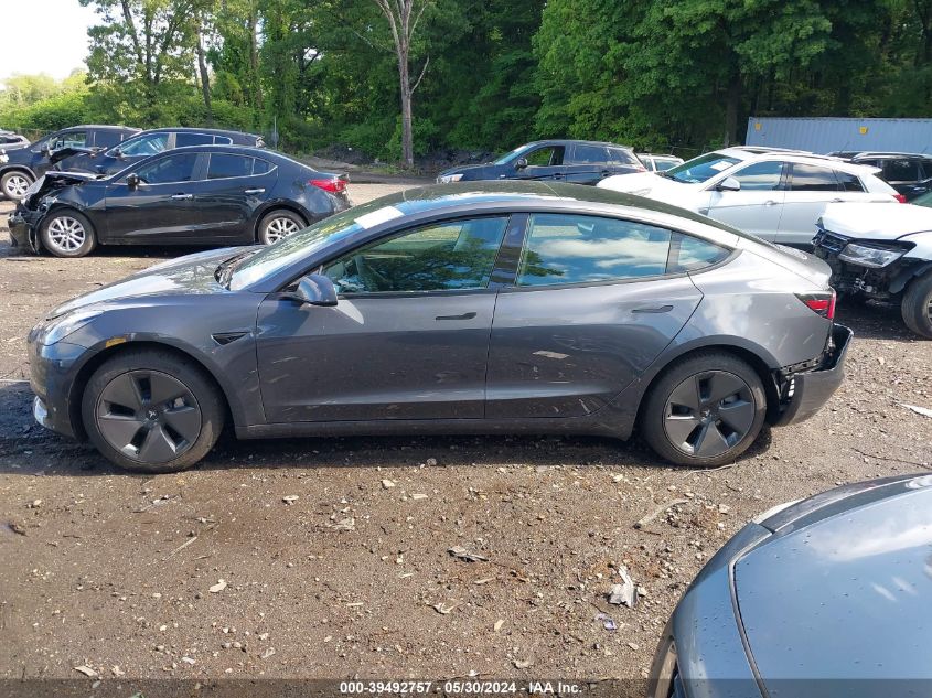 2023 Tesla Model 3 VIN: 5YJ3E1EA0PF680631 Lot: 39492757