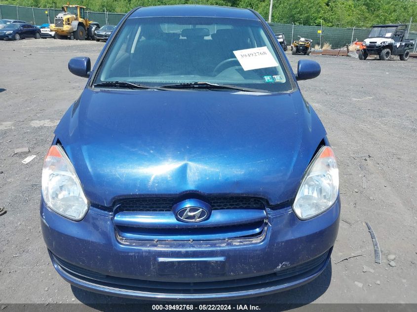 2011 Hyundai Accent Gs VIN: KMHCM3AC6BU187859 Lot: 39492768