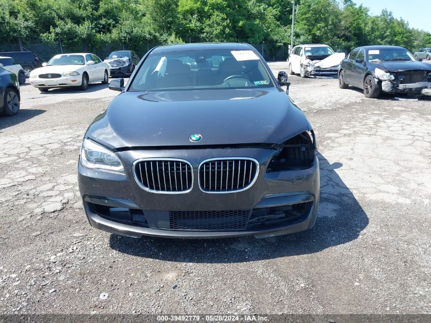 2015 BMW 750I xDrive VIN: WBAYB6C51FD225324 Lot: 39492779