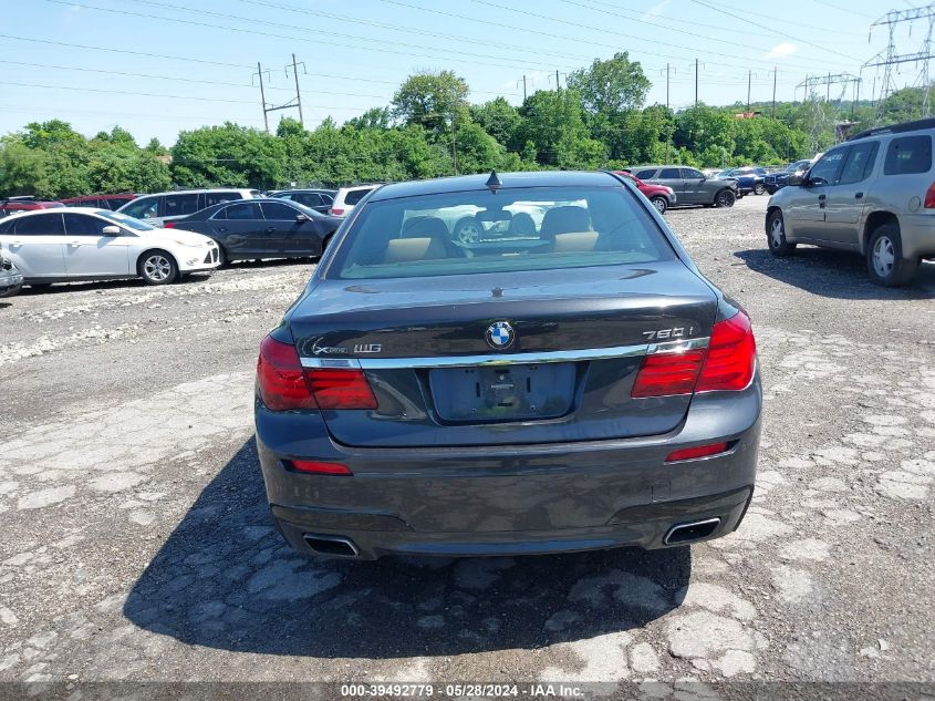 2015 BMW 750I xDrive VIN: WBAYB6C51FD225324 Lot: 39492779