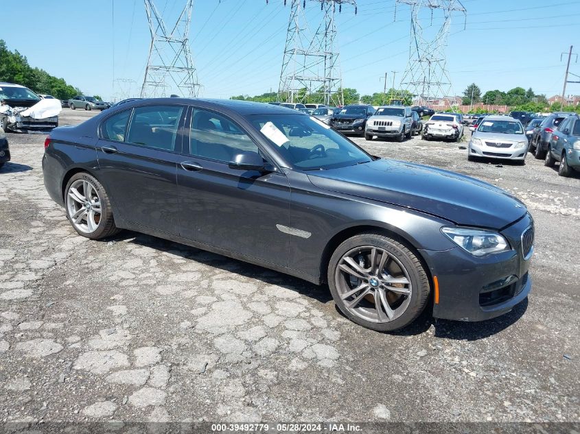 2015 BMW 750I xDrive VIN: WBAYB6C51FD225324 Lot: 39492779