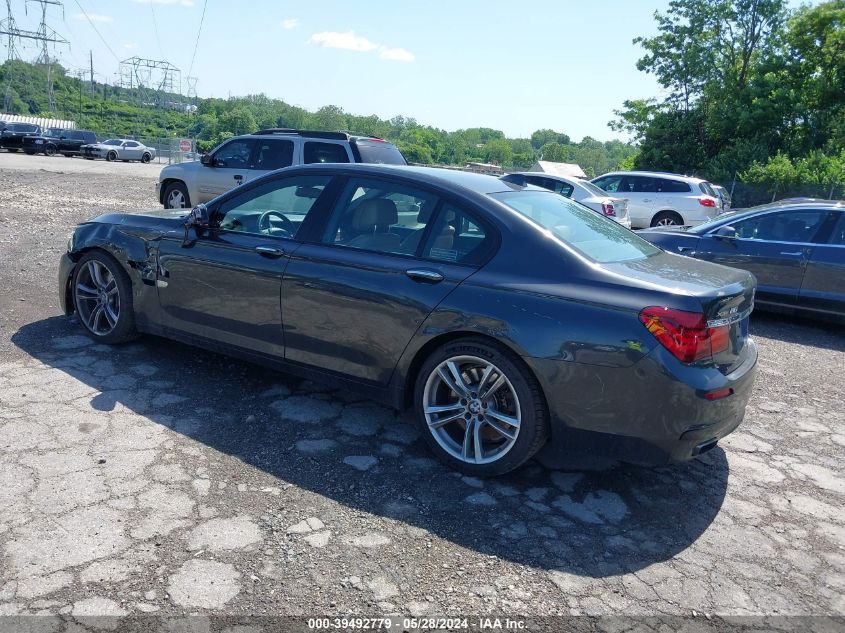 2015 BMW 750I xDrive VIN: WBAYB6C51FD225324 Lot: 39492779