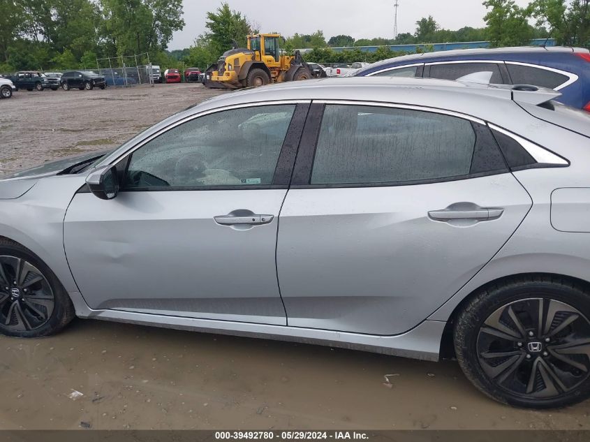 2019 Honda Civic Ex VIN: SHHFK7H68KU206224 Lot: 39492780