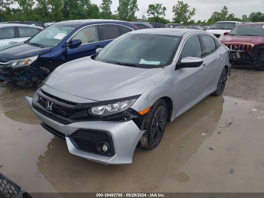 2019 Honda Civic Ex VIN: SHHFK7H68KU206224 Lot: 39492780