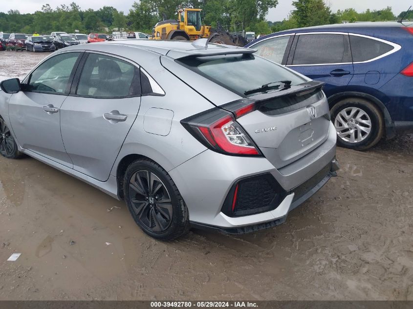 2019 Honda Civic Ex VIN: SHHFK7H68KU206224 Lot: 39492780