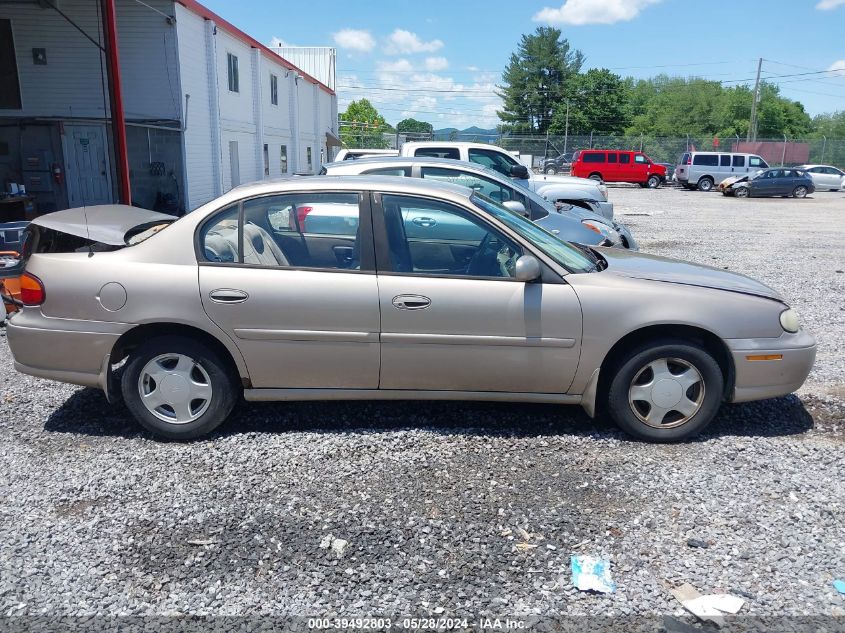 2000 Chevrolet Malibu Ls VIN: 1G1NE52J9Y6251840 Lot: 39492803