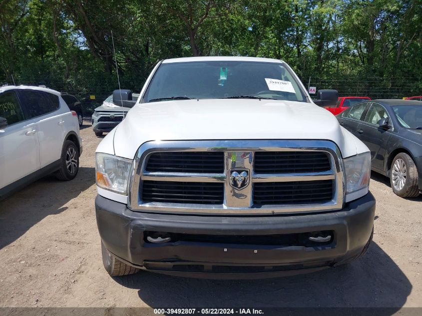 2012 Ram 2500 Slt VIN: 3C6TD5JT7CG171231 Lot: 39492807