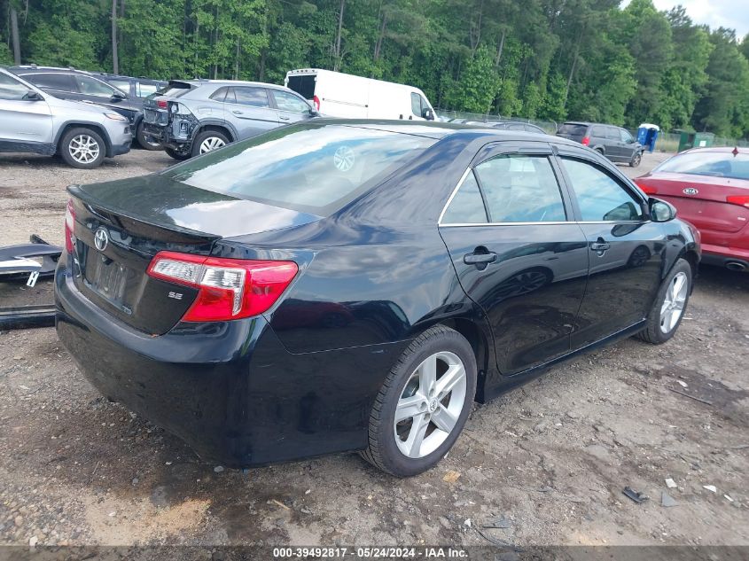 2012 Toyota Camry Se VIN: 4T1BF1FK3CU167581 Lot: 39492817