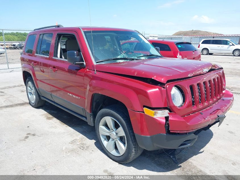 2012 Jeep Patriot Latitude VIN: 1C4NJRFB1CD548229 Lot: 39492820