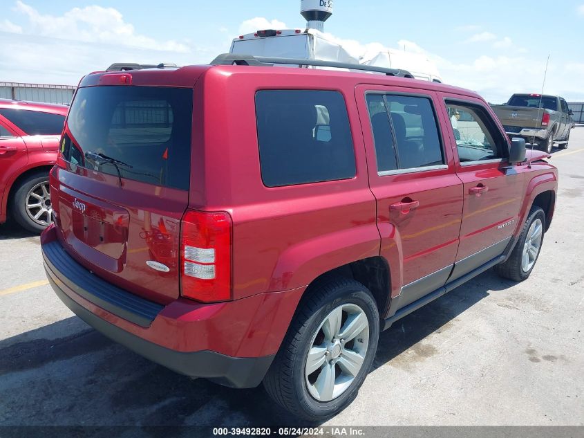 2012 Jeep Patriot Latitude VIN: 1C4NJRFB1CD548229 Lot: 39492820