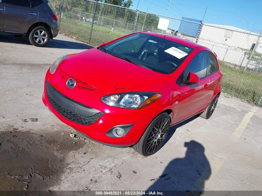 2012 Mazda Mazda2 Touring VIN: JM1DE1LY6C0139418 Lot: 39492821