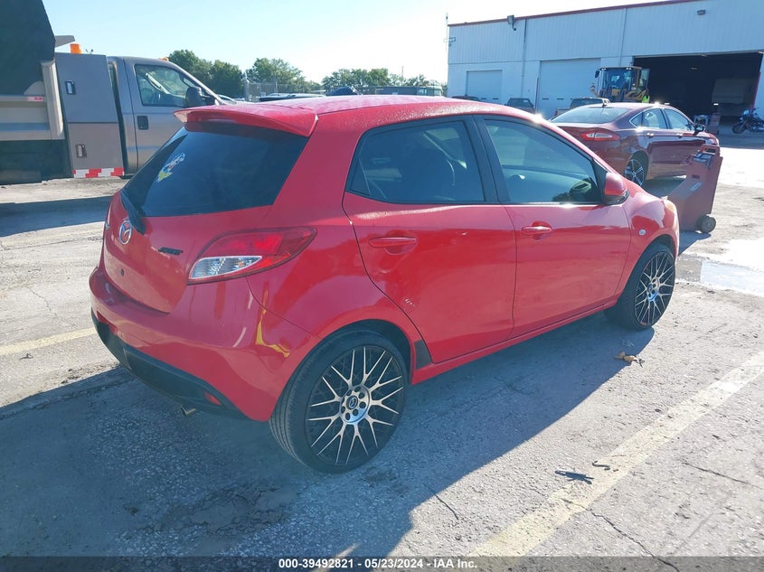 2012 Mazda Mazda2 Touring VIN: JM1DE1LY6C0139418 Lot: 39492821