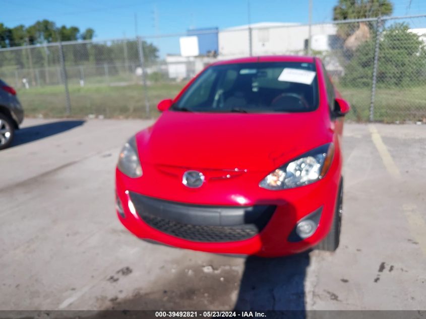 2012 Mazda Mazda2 Touring VIN: JM1DE1LY6C0139418 Lot: 39492821