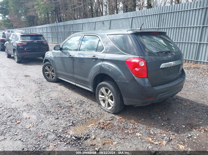 2012 Chevrolet Equinox Ls VIN: 2GNALBEK9C1275691 Lot: 39492824