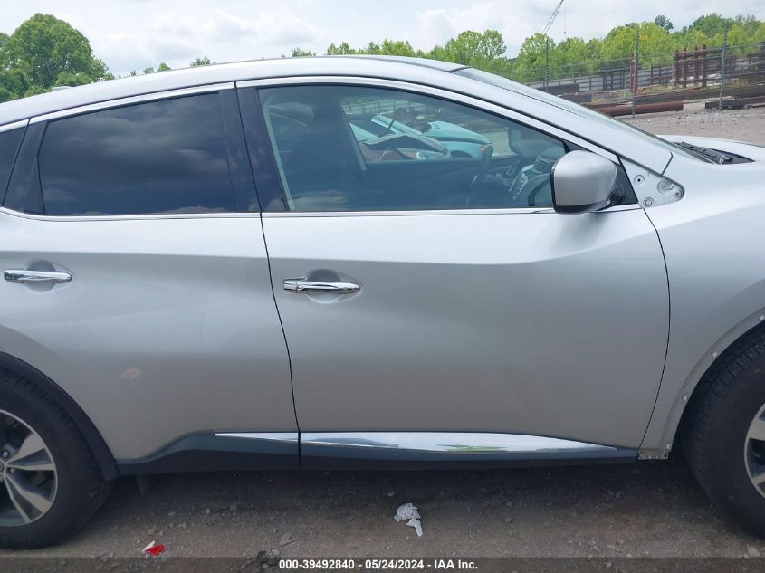 2021 Nissan Murano S Intelligent Awd VIN: 5N1AZ2ASXMC139820 Lot: 39492840