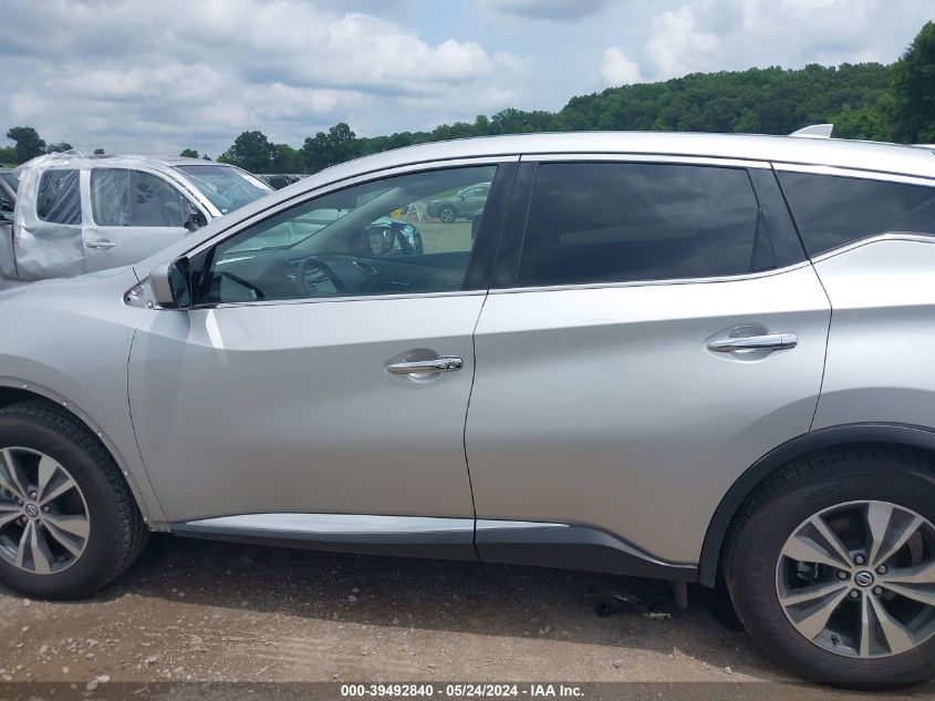 2021 Nissan Murano S Intelligent Awd VIN: 5N1AZ2ASXMC139820 Lot: 39492840