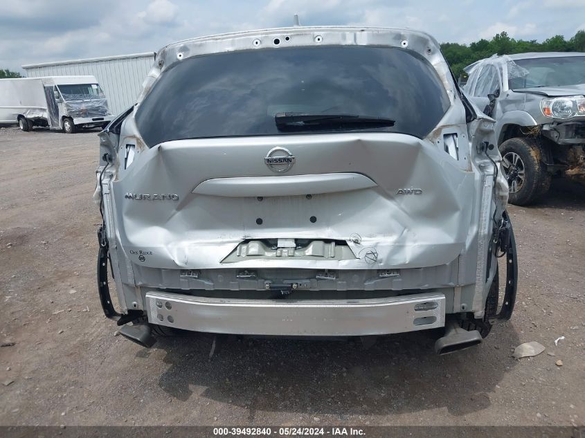 2021 Nissan Murano S Intelligent Awd VIN: 5N1AZ2ASXMC139820 Lot: 39492840