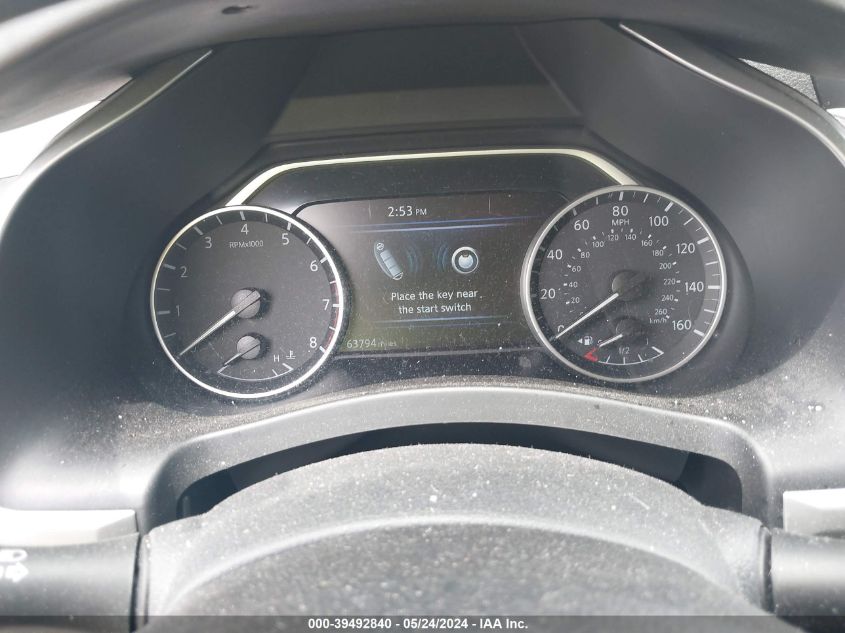 2021 Nissan Murano S Intelligent Awd VIN: 5N1AZ2ASXMC139820 Lot: 39492840