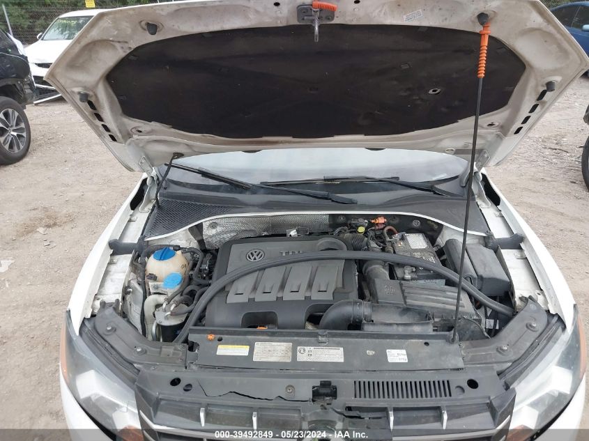 2012 Volkswagen Passat 2.0L Tdi Se VIN: 1VWBN7A34CC093794 Lot: 39492849