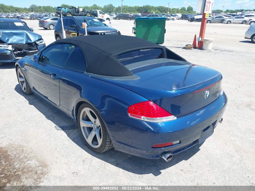 2005 BMW 645Ci VIN: WBAEK73485B261053 Lot: 39492852