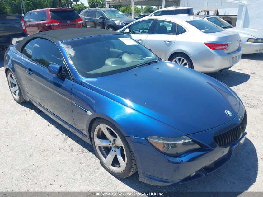 2005 BMW 645Ci VIN: WBAEK73485B261053 Lot: 39492852