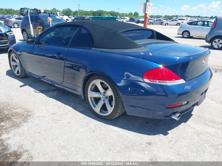 2005 BMW 645Ci VIN: WBAEK73485B261053 Lot: 39492852